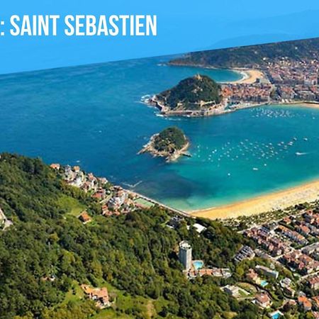 Апартаменты Caporizon-Baillenia-T1 Vue Montagne - Piscine St Jean De Luz Сен-Жан-де-Люз Экстерьер фото