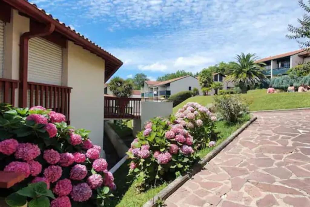 Апартаменты Caporizon-Baillenia-T1 Vue Montagne - Piscine St Jean De Luz Сен-Жан-де-Люз Экстерьер фото